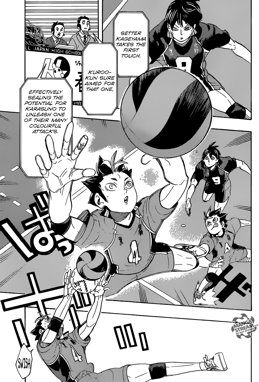 Haikyuu!!, Chapter 295 image 14